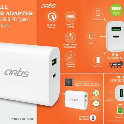Fast Wall Charger Adapter