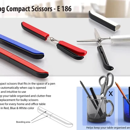 folding compact scissors