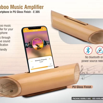 Bamboo Music Amplifier