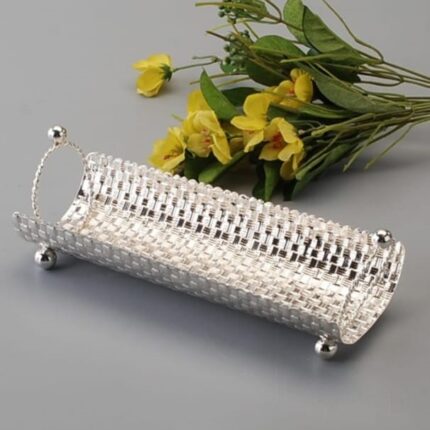 german silver napkin holder for return gifts for wedding