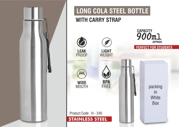 Long Steel Bottle