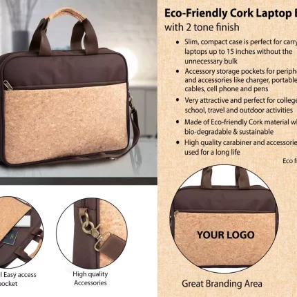 Eco-Friendly Cork Laptop Bag
