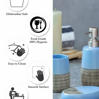 Ceramic Colorful Bathroom Set