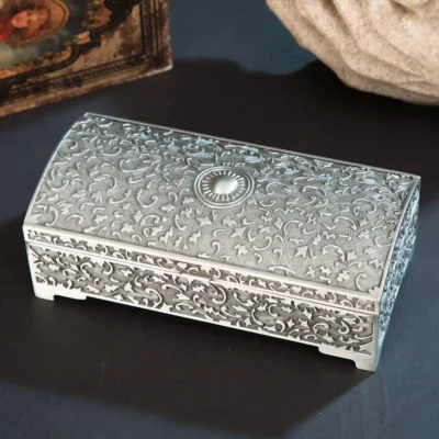 German Silver Jewellery Box