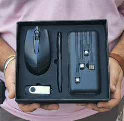 Wireless Mouse With Pen Drive & Gift Box