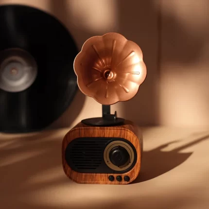 vintage gramaphone style bluetooth speakers for gifting