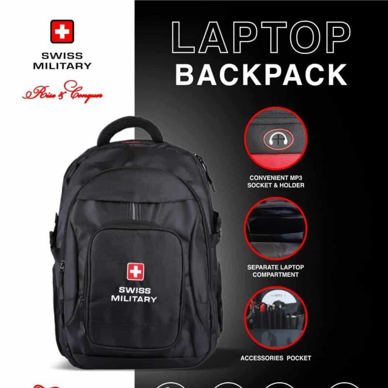 Swiss military Laptop backpack