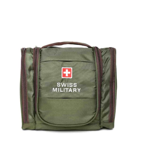 Swiss Military Waterproof Toiletry Bag With Multiple Pockets