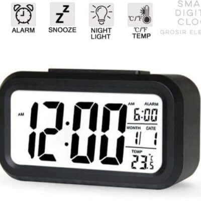 Digital Smart Backlight Alarm Clock with Automatic Sensor