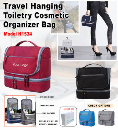 Travel Hanging Toiletry Makeup Cosmetic Bag