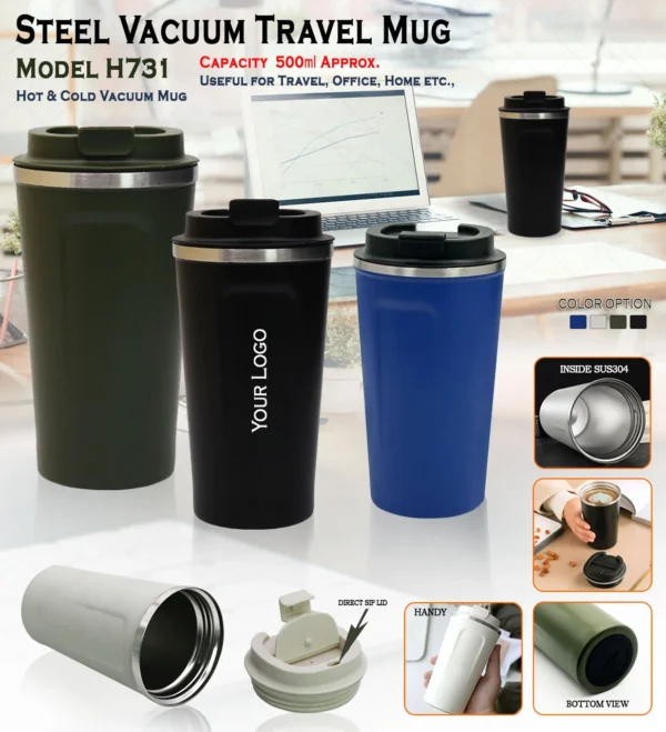 Steel Vacuum Travel Mug