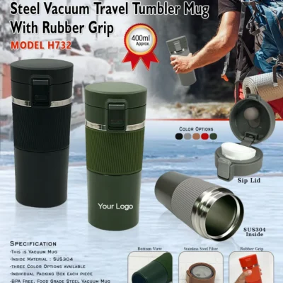 Steel Vacuum Tumbler Mug