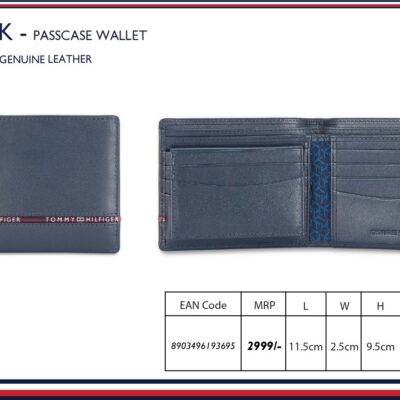 Tommy Hilfiger Wallet-Capac Blue