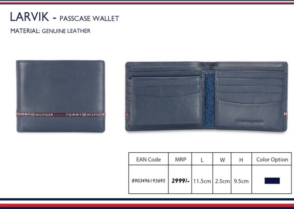 Tommy Hilfiger Wallet-Capac Blue