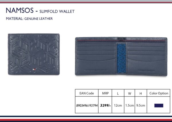 Tommy Hilfiger Mens Wallet Genuine Leather