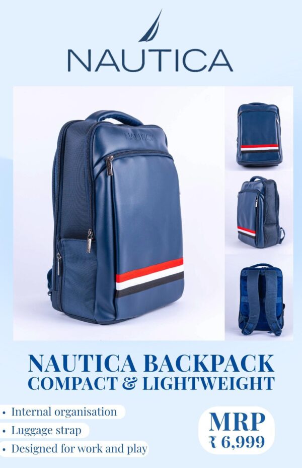 nautica laptop backpack for corporate gifting