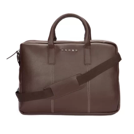 CROSS CROCO CLASSY BREIFCASE (BROWN)