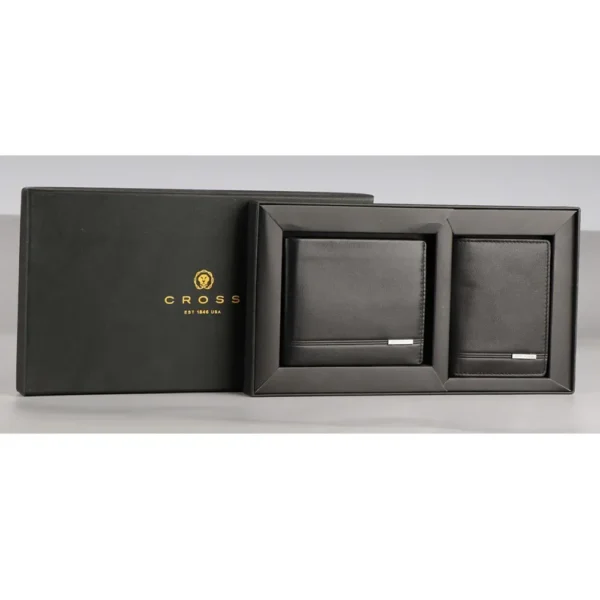 Cross Wallet & Card Holder Combo Gift Set