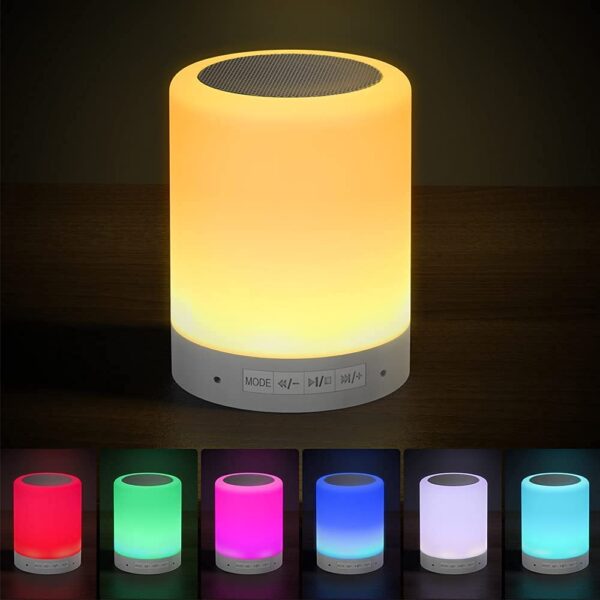 LED Touch Lamp Wireless Portable Bluetooth Speaker