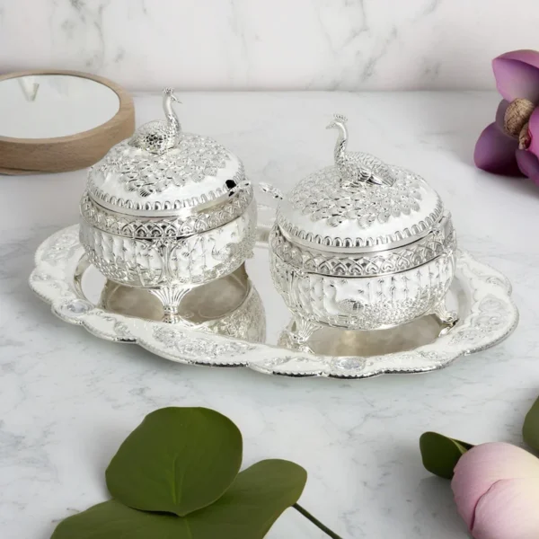 Silver Wedding gift set