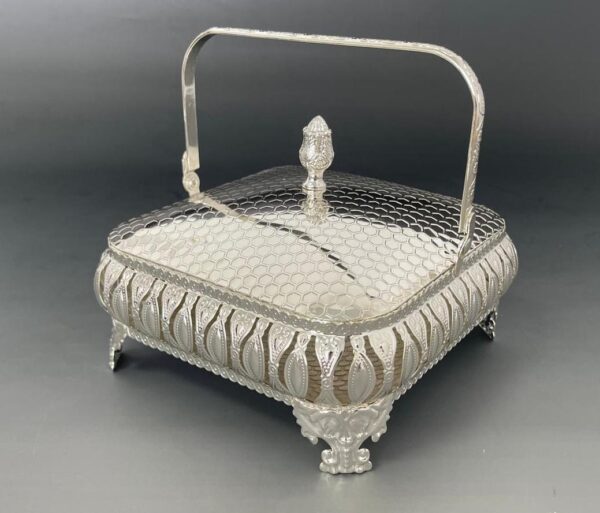 german silver basket