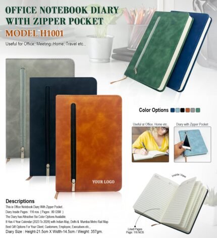 Office Notebook Diary