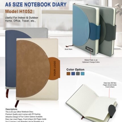 A5 Size Notebook Diary