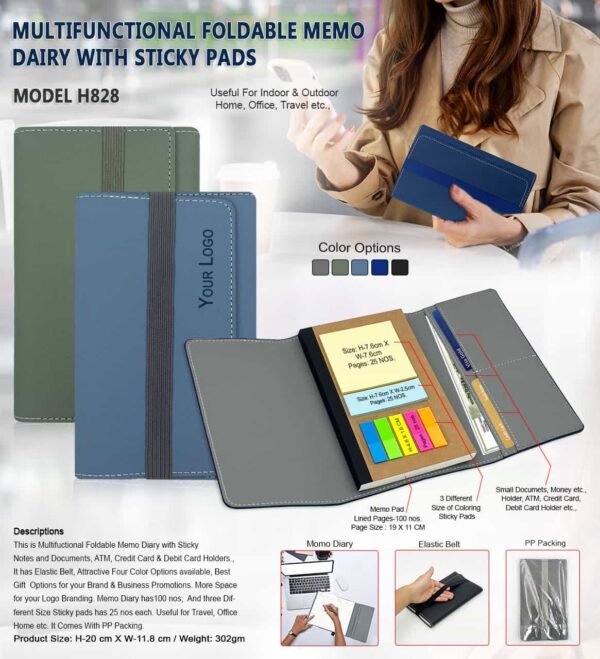 multifunctional memo pad