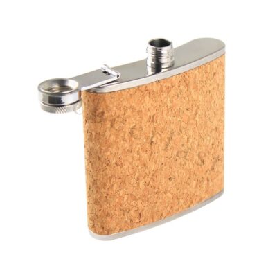 cork hip flask