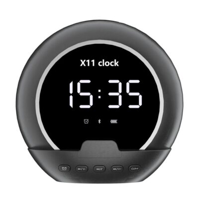 digital Alarm clock bluetooth speaker