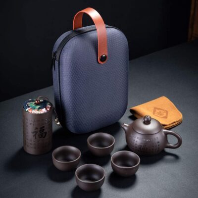 Travel tea set