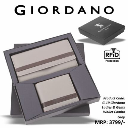 GIORDANO Ladies and Gents Wallet Combo