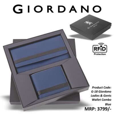 GIORDANO Ladies and Gents Wallet Combo
