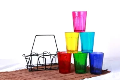 cutting chai glass with stand