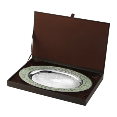 oval enamel tray