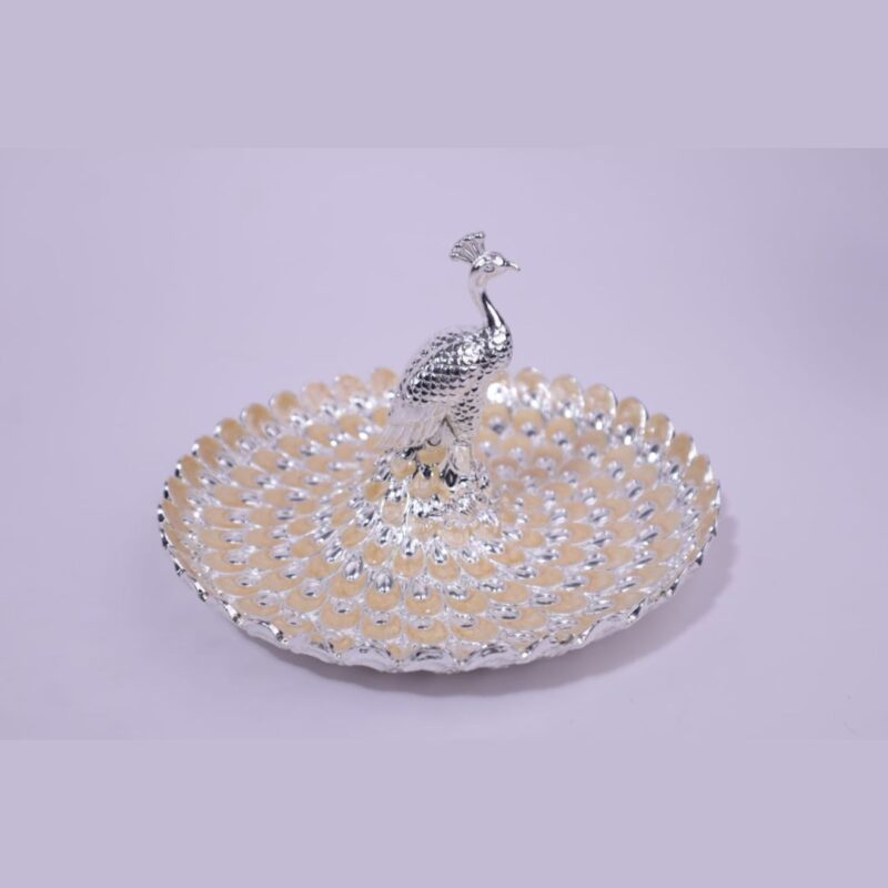 peacock platter