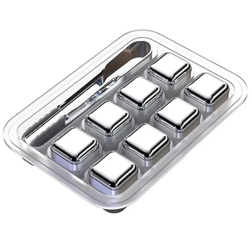 steel ice cubes