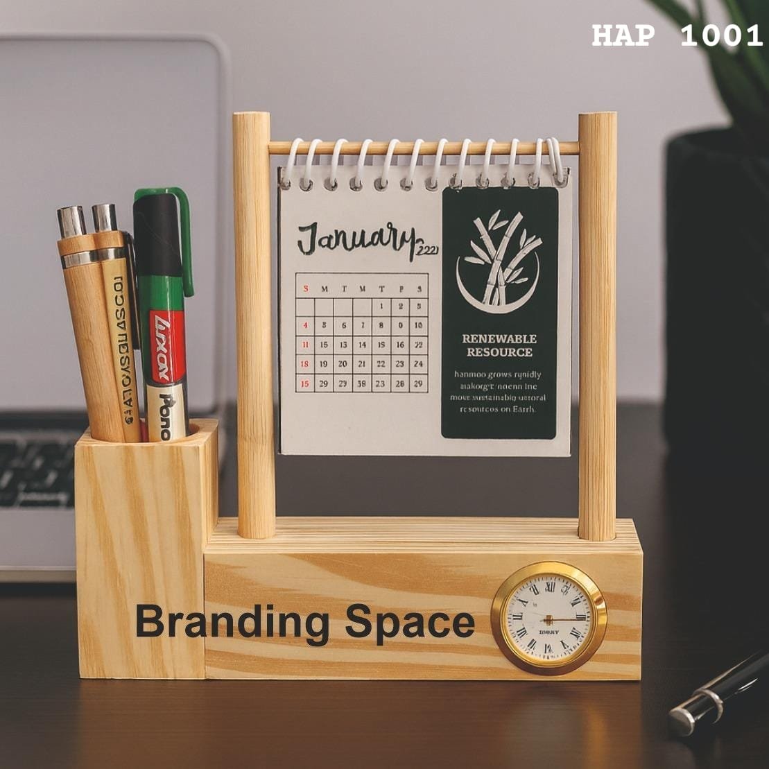 WhatsApp Image 2026-05-11 at 2.52.34 PM (1) Wooden Customized Lifetime Infinity Calendar with Clock and Personal Name Marking