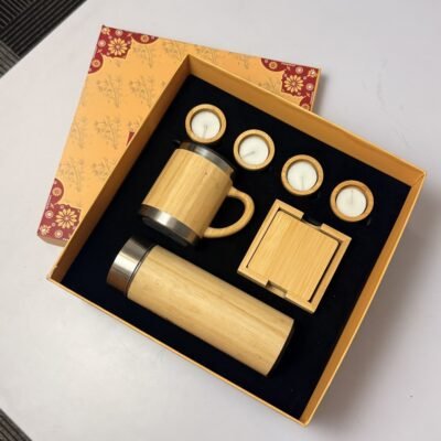 5-in-1 eco-friendly Bamboo Gift Hamper